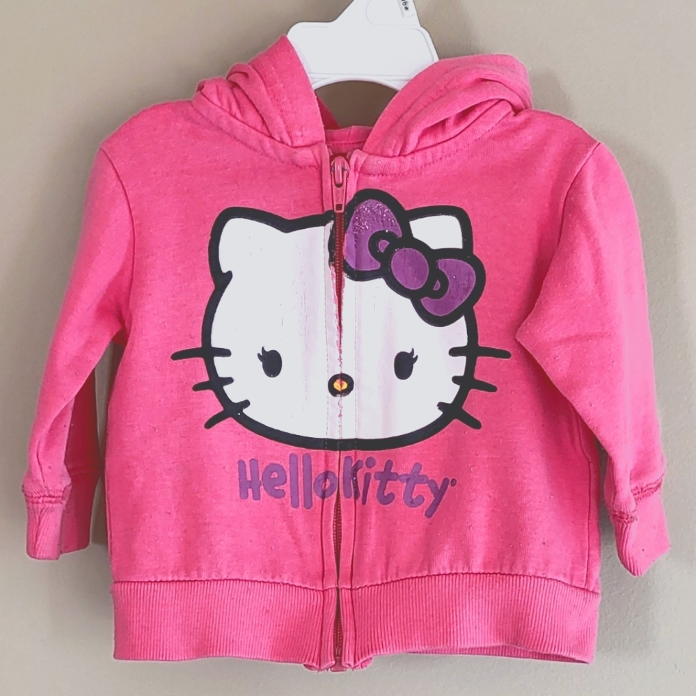 Hello Kitty zip up hoodie